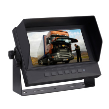 heavy duty security car monitor with sun cover